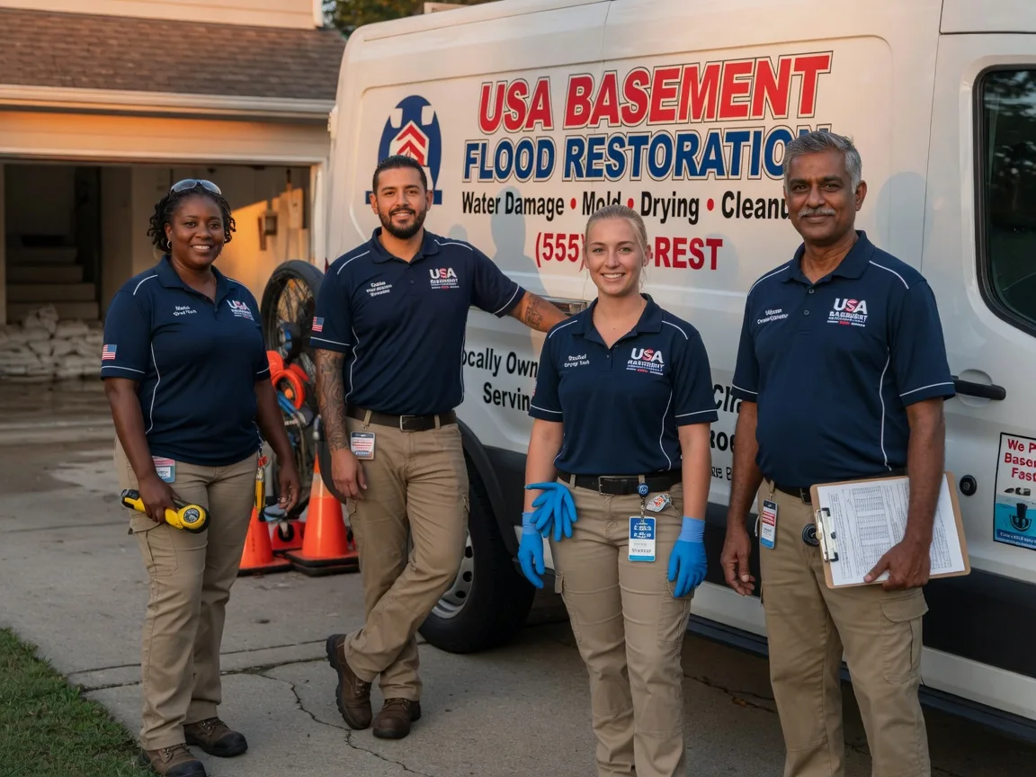 Basement Flood Cleanup company in Pollocksville, NC