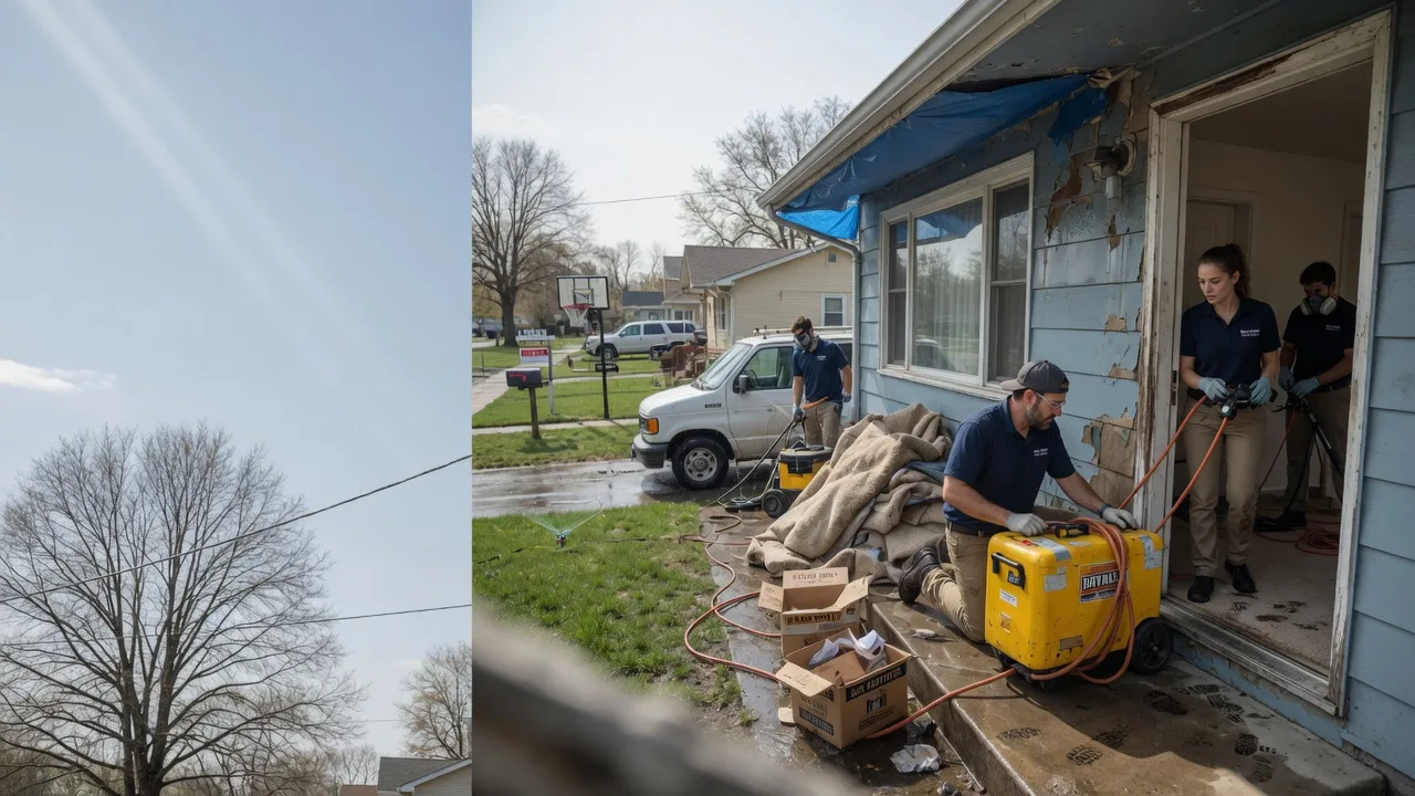 Basement Flood Cleanup in Pollocksville, NC near me